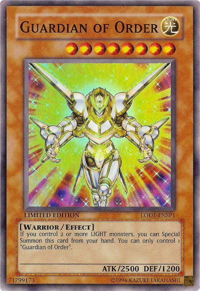 Guardian of Order (LODT-ENSP1) (LODT-ENSP1) - Light of Destruction Limited
