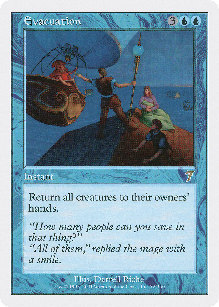 Evacuation [Seventh Edition] Foil