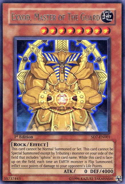 Exxod, Master of the Guard [SD7-EN001] Ultra Rare - Josh's Cards