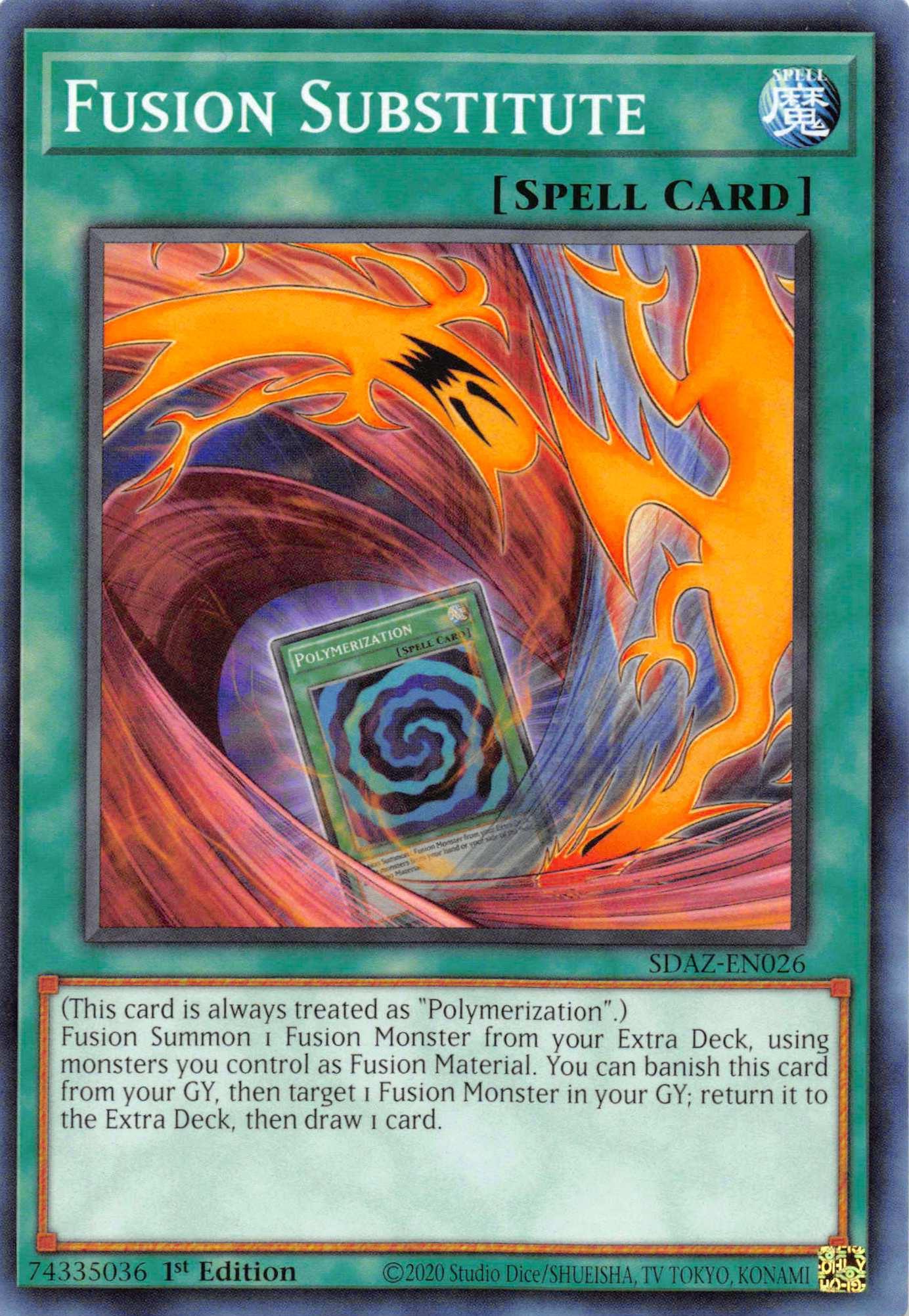 Fusion Substitute [SDAZ-EN026] Common - Josh's Cards