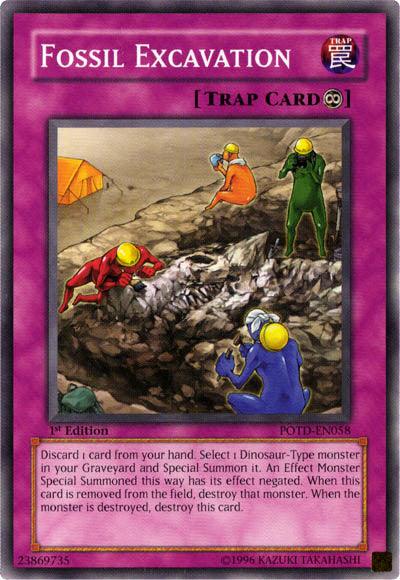 Fossil Excavation [POTD-EN058] Common - Josh's Cards