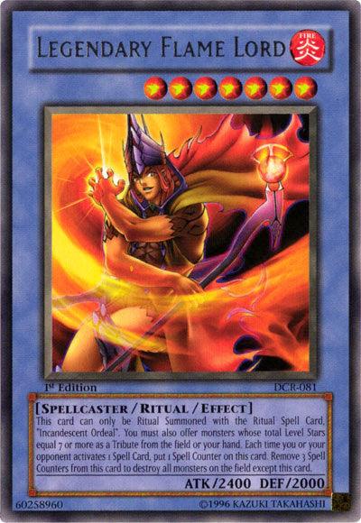 Legendary Flame Lord [DCR-081] Rare - Josh's Cards