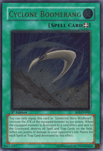 Cyclone Boomerang (UTR) [SOI-EN042] Ultimate Rare - Josh's Cards