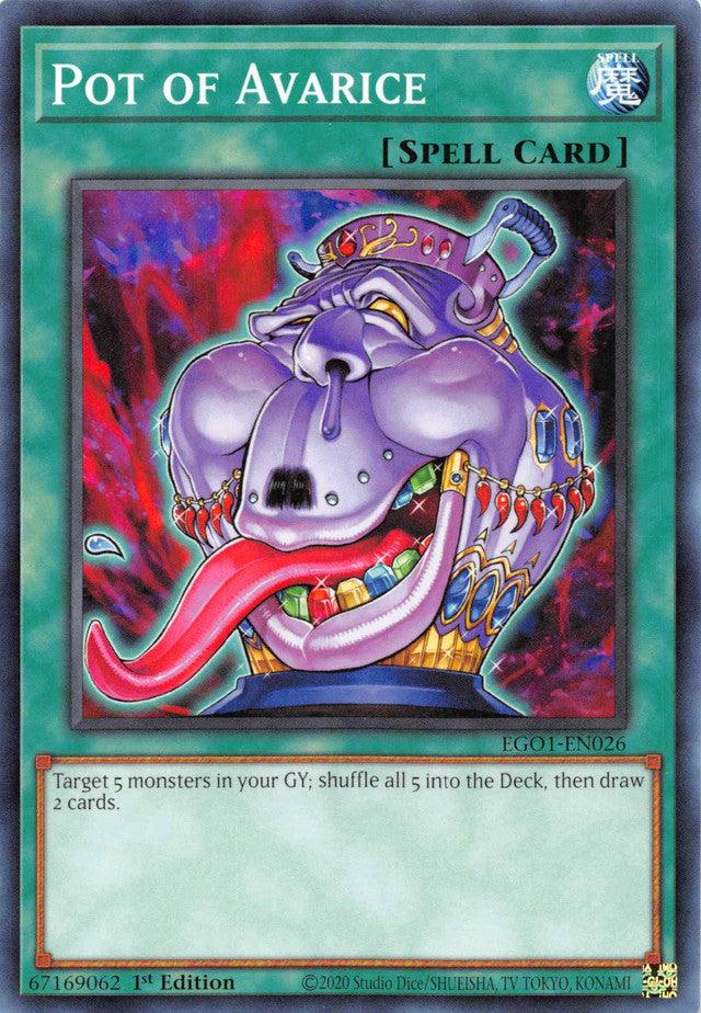 Pot of Avarice [EGO1-EN026] Common - Josh's Cards