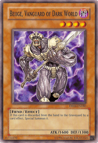 Beiige, Vanguard of Dark World [DR04-EN080] Common - Josh's Cards