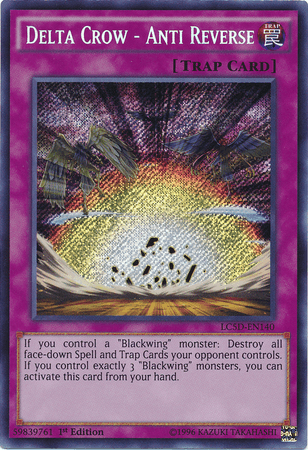 Delta Crow - Anti Reverse [LC5D-EN140] Secret Rare - Josh's Cards