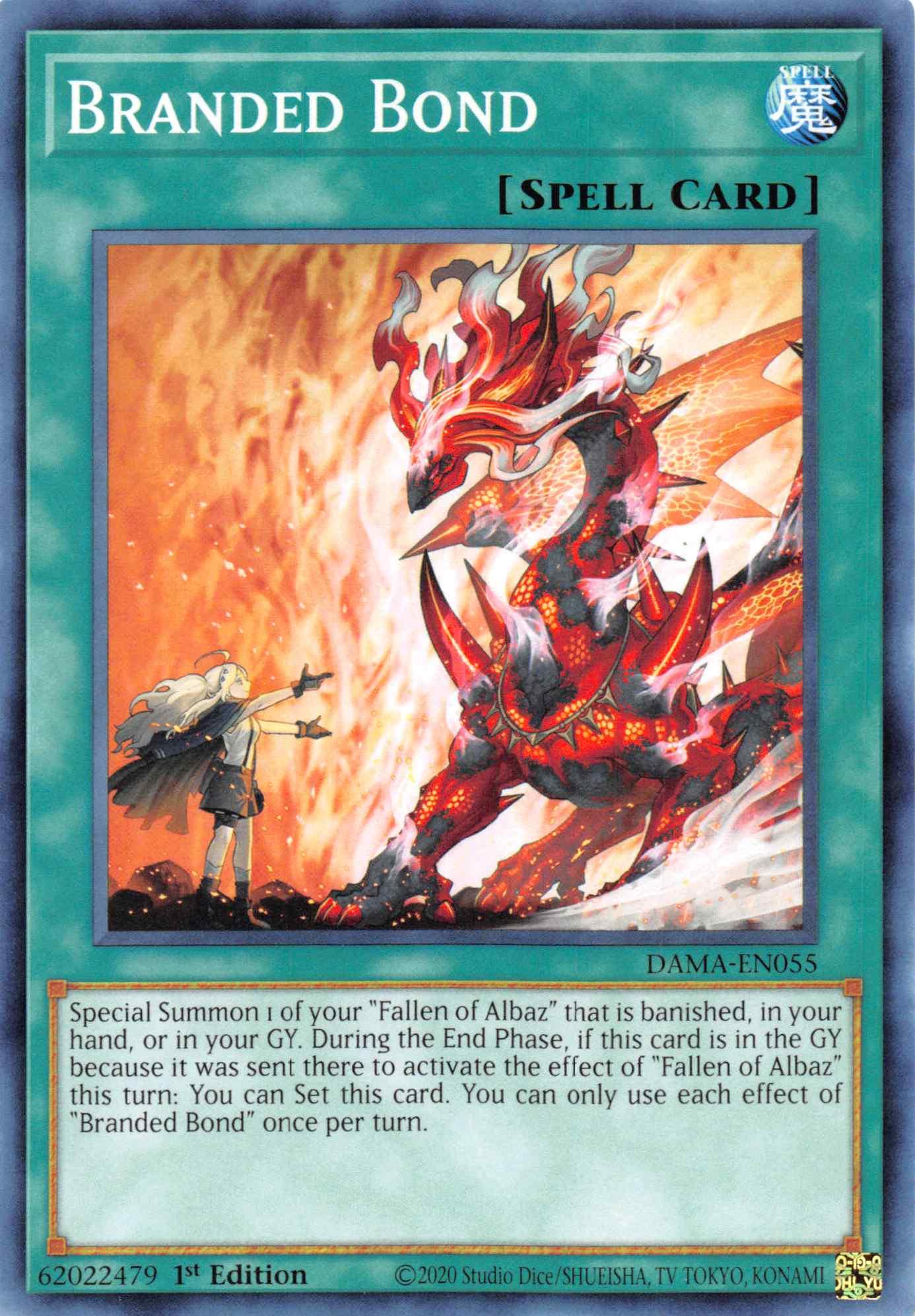 Branded Bond [DAMA-EN055] Common - Josh's Cards
