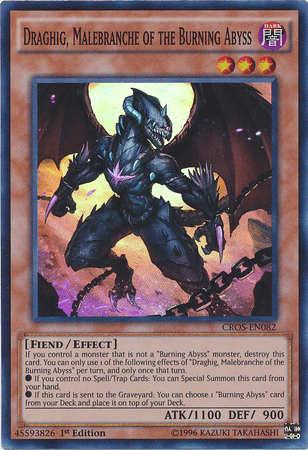 Draghig, Malebranche of the Burning Abyss [CROS-EN082] Super Rare - Josh's Cards
