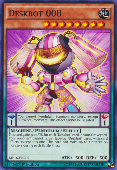Deskbot 008 [MP16-EN207] Common - Josh's Cards