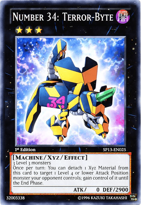 Number 34: Terror-Byte [SP13-EN025] Common - Josh's Cards