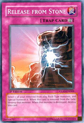 Release from Stone [GLAS-EN068] Common - Josh's Cards