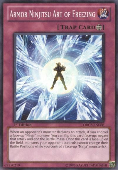 Armor Ninjitsu Art of Freezing [ORCS-EN068] Common - Josh's Cards