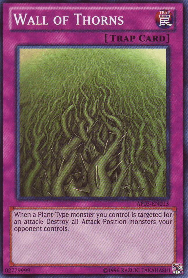 Wall of Thorns [AP03-EN013] Super Rare - Josh's Cards