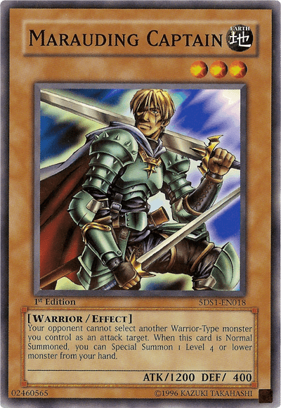Marauding Captain [5DS1-EN018] Common - Josh's Cards