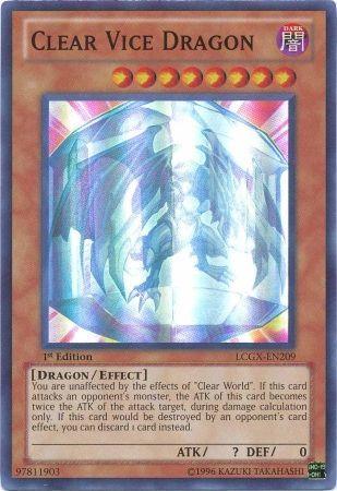 Clear Vice Dragon [LCGX-EN209] Super Rare - Josh's Cards