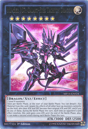 Number 107: Galaxy-Eyes Tachyon Dragon [MP14-EN024] Ultra Rare - Josh's Cards