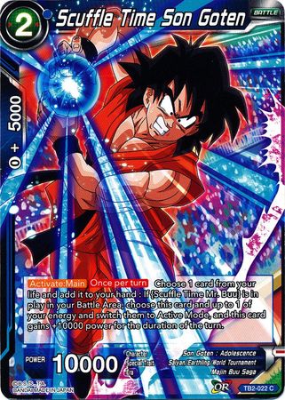 Scuffle Time Son Goten (TB2-022) [World Martial Arts Tournament] Parallel Foil