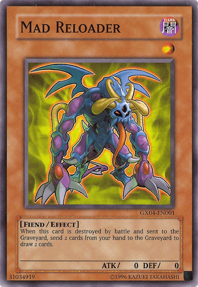 Mad Reloader (GX Tag Force 2) [GX04-EN001] Super Rare - Josh's Cards