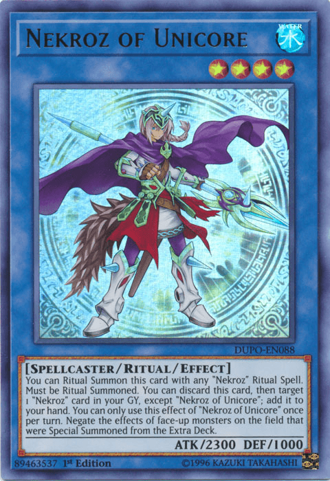 Nekroz of Unicore [DUPO-EN088] Ultra Rare - Josh's Cards