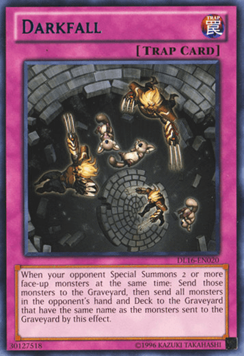 Darkfall (Blue) [DL16-EN020] Rare - Josh's Cards
