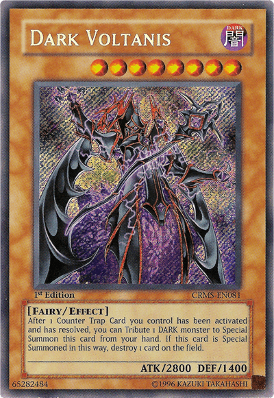 Dark Voltanis [CRMS-EN081] Secret Rare - Josh's Cards