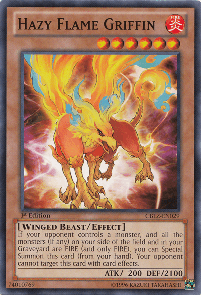 Hazy Flame Griffin [CBLZ-EN029] Common - Josh's Cards
