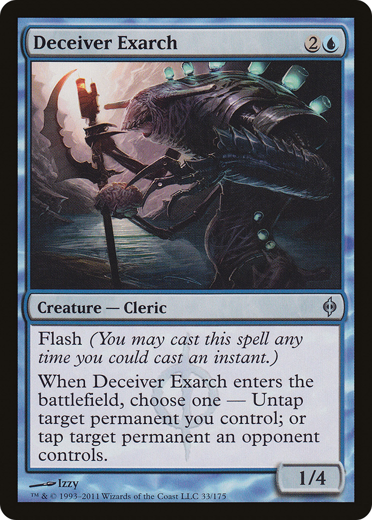 Deceiver Exarch (NPH-033) - New Phyrexia Foil