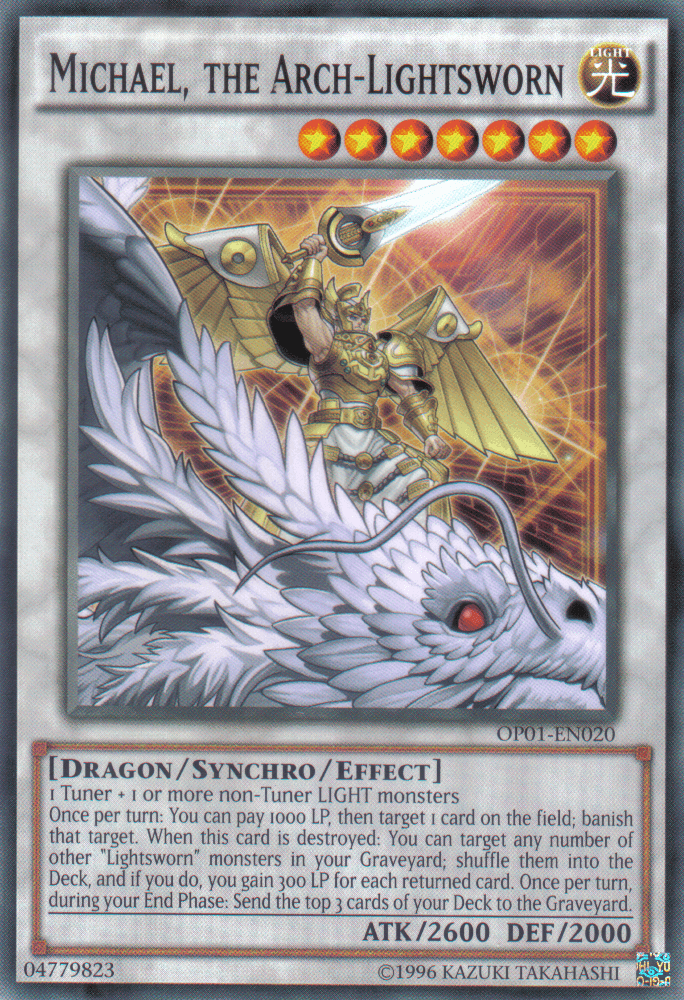 Michael, the Arch-Lightsworn [OP01-EN020] Common - Josh's Cards