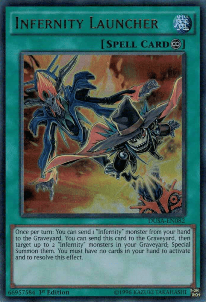Infernity Launcher [DUSA-EN082] Ultra Rare - Josh's Cards