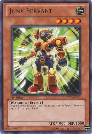 Junk Servant [EXVC-EN001] Rare - Josh's Cards