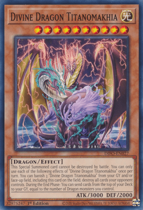 Divine Dragon Titanomakhia [DIFO-EN027] Common - Josh's Cards
