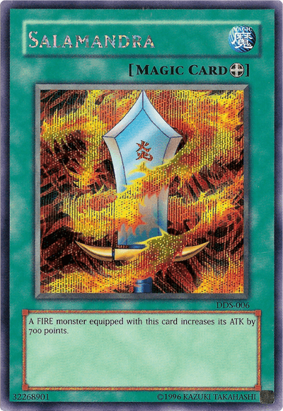 Salamandra (Dark Duel Stories) [DDS-006] Secret Rare - Josh's Cards