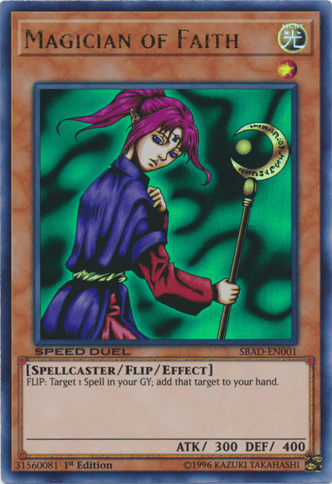 Magician of Faith [SBAD-EN001] Ultra Rare - Josh's Cards