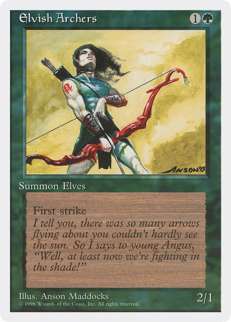 Elvish Archers (2PS-041) - Introductory Two-Player Set
