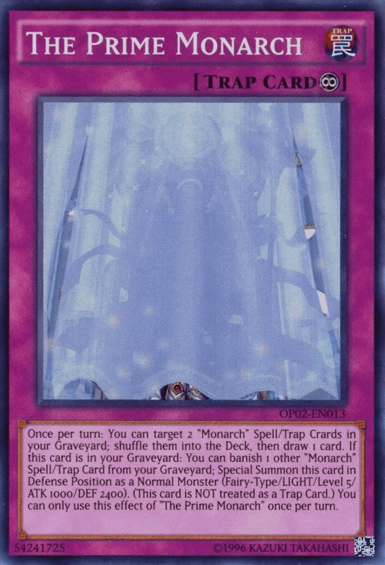 The Prime Monarch [OP02-EN013] Super Rare - Josh's Cards