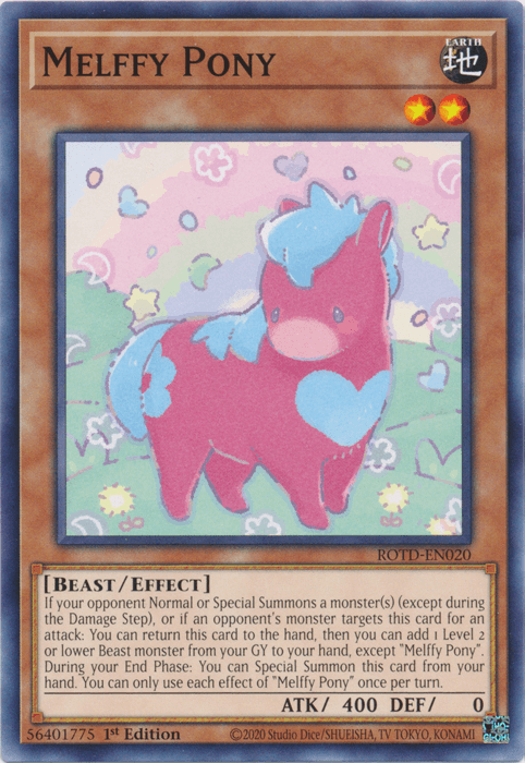 Melffy Pony [ROTD-EN020] Common - Josh's Cards