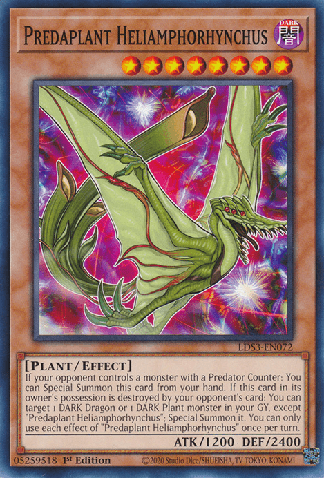 Predaplant Heliamphorhynchus [LDS3-EN072] Common - Josh's Cards