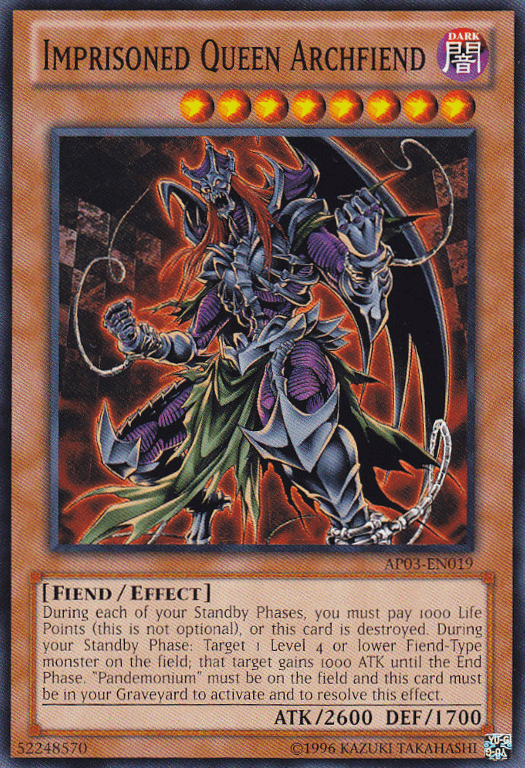 Imprisoned Queen Archfiend [AP03-EN019] Common - Josh's Cards