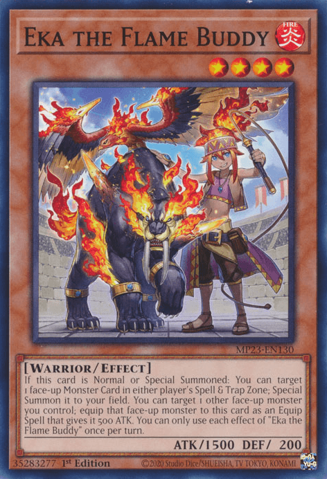 Eka the Flame Buddy [MP23-EN130] Common - Josh's Cards