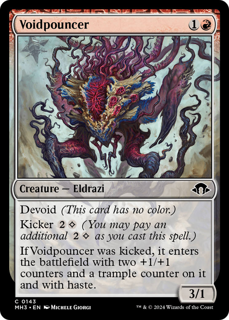 Voidpouncer (MH3-143) - Modern Horizons 3: (devoid) Foil