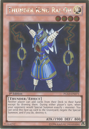 Thunder King Rai-Oh [PGLD-EN075] Gold Rare - Josh's Cards