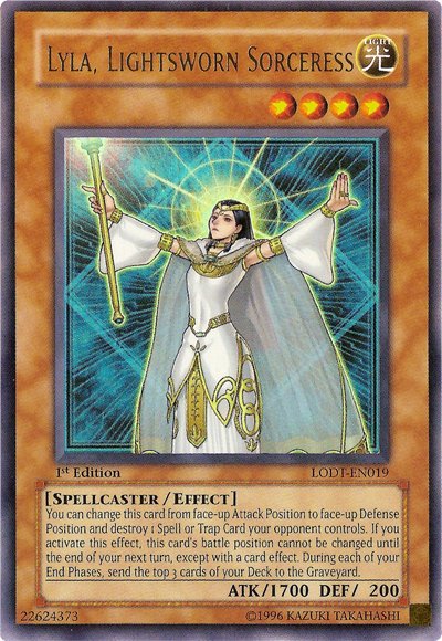 Lyla, Lightsworn Sorceress (LODT-EN019) - Light of Destruction Unlimited
