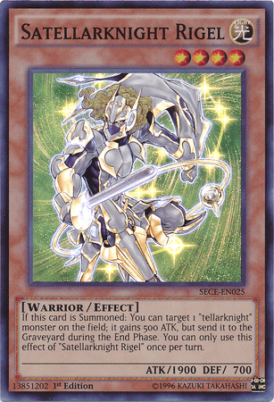 Satellarknight Rigel [SECE-EN025] Super Rare - Josh's Cards