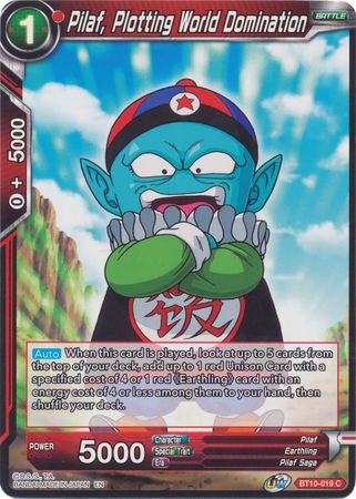 Pilaf, Plotting World Domination (BT10-019) [Rise of the Unison Warrior] Parallel Foil