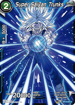 Super Saiyan Trunks (Common) (BT13-041) [Supreme Rivalry] Parallel Foil