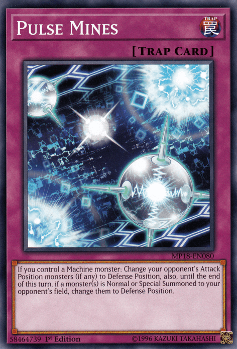 Pulse Mines [MP18-EN080] Common - Josh's Cards