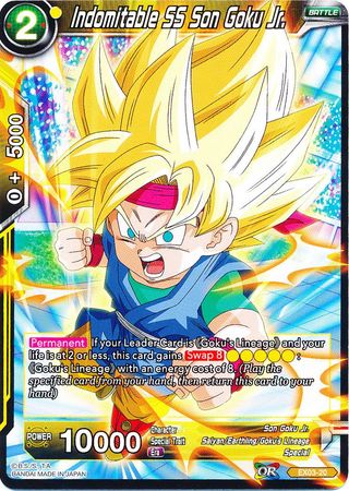 Indomitable SS Son Goku Jr. (EX03-20) [Ultimate Box] Parallel Foil