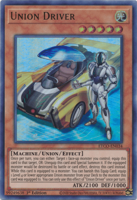 Union Driver [ETCO-EN034] Ultra Rare - Josh's Cards