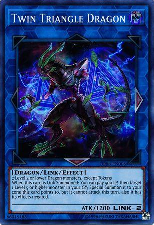 Twin Triangle Dragon [OP08-EN006] Super Rare - Josh's Cards