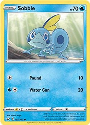 Sobble (Premium Collection) 055/202 - Miscellaneous Cards & Products Holofoil